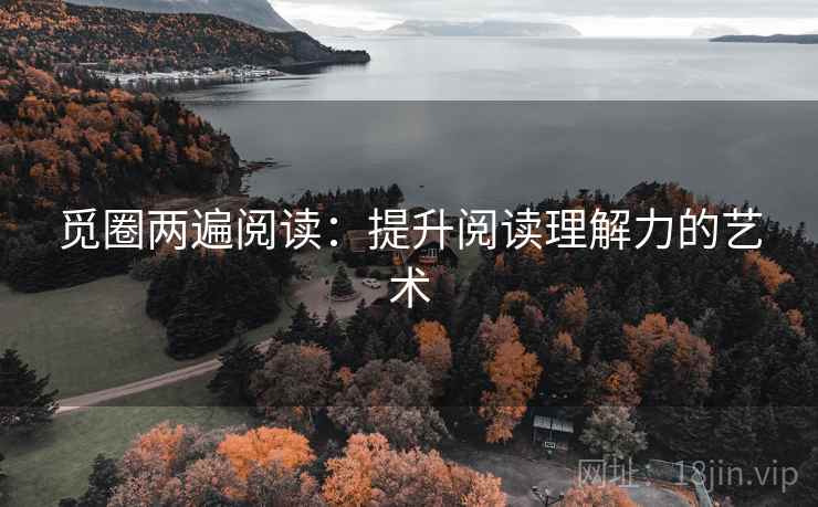 觅圈两遍阅读:提升阅读理解力的艺术 觅圈两遍阅读:提升阅读理解力的艺术